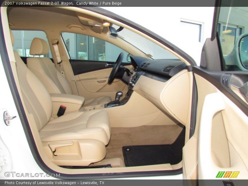 Candy White / Pure Beige 2007 Volkswagen Passat 2.0T Wagon