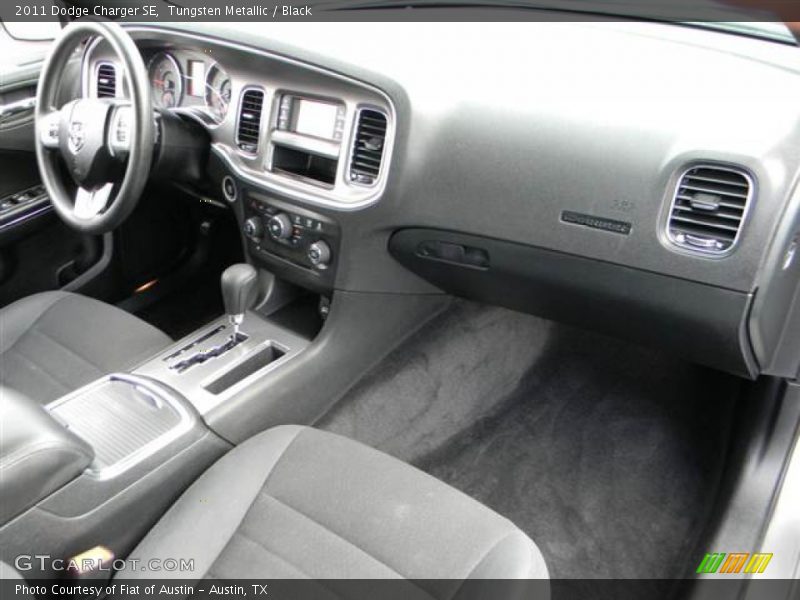 Tungsten Metallic / Black 2011 Dodge Charger SE