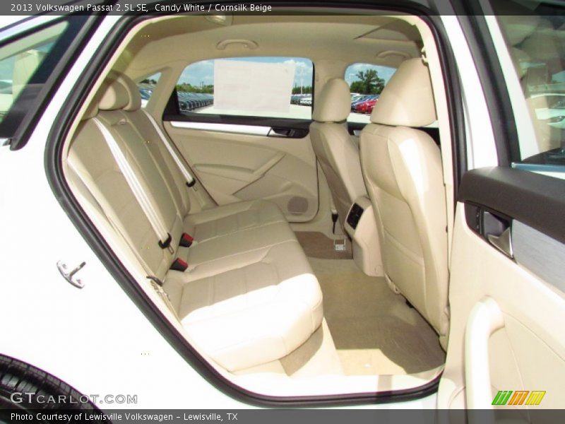 Candy White / Cornsilk Beige 2013 Volkswagen Passat 2.5L SE