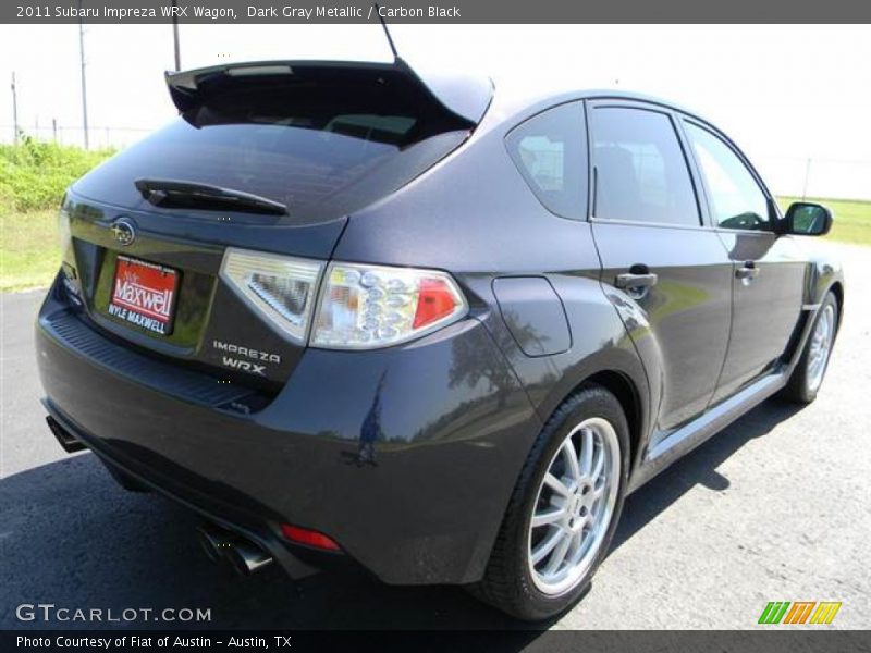 Dark Gray Metallic / Carbon Black 2011 Subaru Impreza WRX Wagon