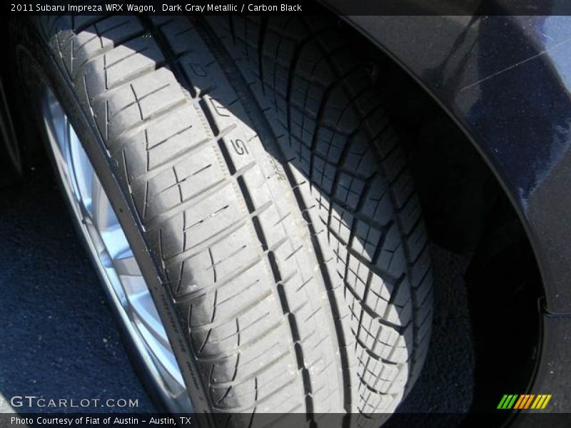 Dark Gray Metallic / Carbon Black 2011 Subaru Impreza WRX Wagon