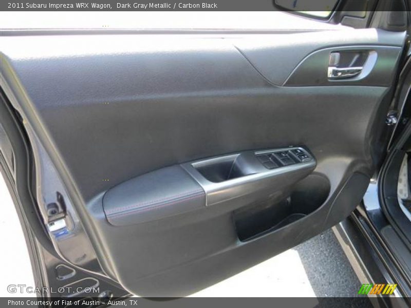Dark Gray Metallic / Carbon Black 2011 Subaru Impreza WRX Wagon