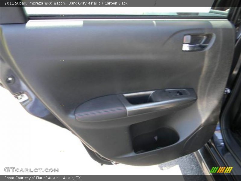 Dark Gray Metallic / Carbon Black 2011 Subaru Impreza WRX Wagon