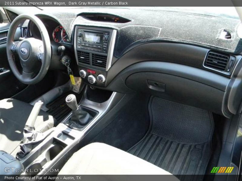 Dark Gray Metallic / Carbon Black 2011 Subaru Impreza WRX Wagon