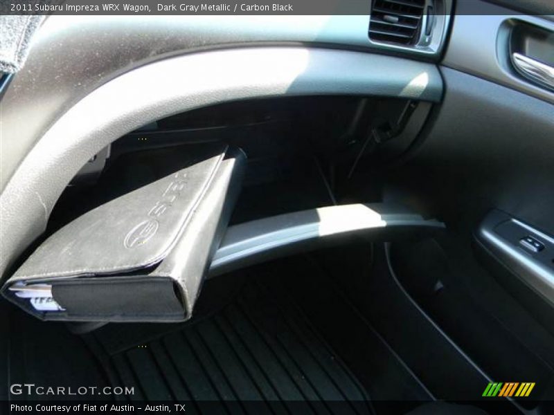 Dark Gray Metallic / Carbon Black 2011 Subaru Impreza WRX Wagon