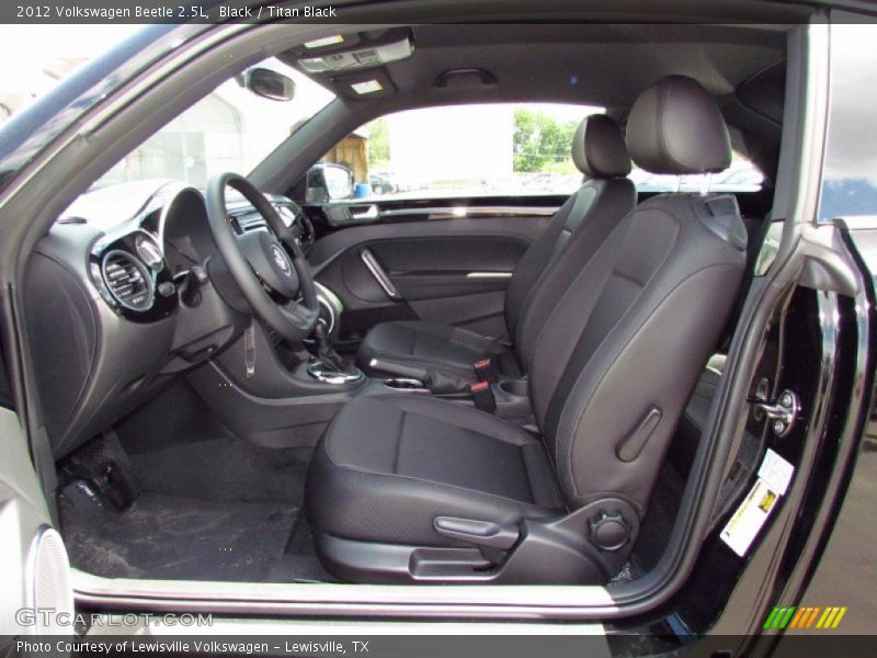 Black / Titan Black 2012 Volkswagen Beetle 2.5L
