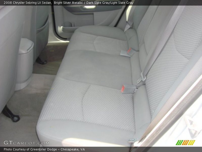 Bright Silver Metallic / Dark Slate Gray/Light Slate Gray 2008 Chrysler Sebring LX Sedan