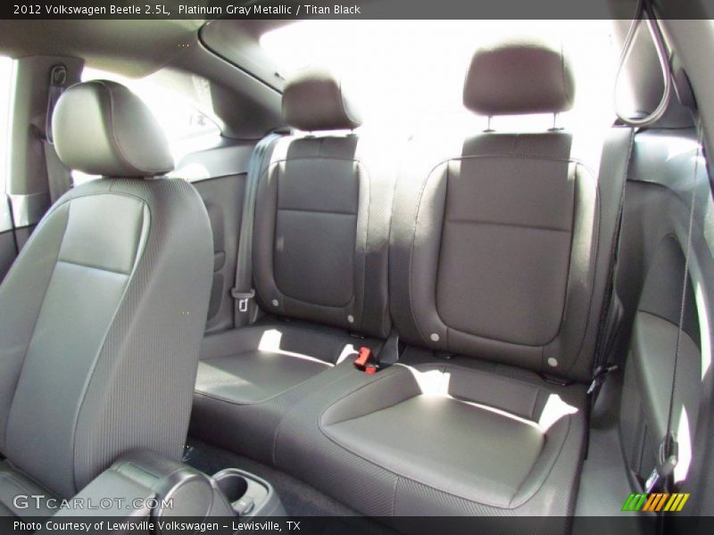 Platinum Gray Metallic / Titan Black 2012 Volkswagen Beetle 2.5L