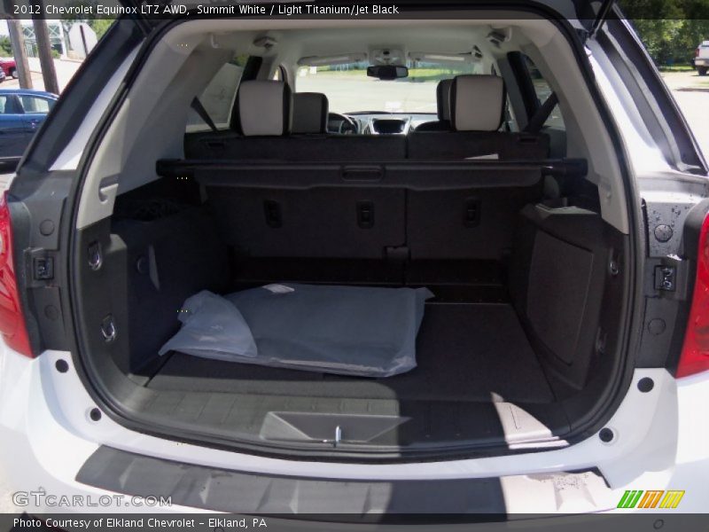 Summit White / Light Titanium/Jet Black 2012 Chevrolet Equinox LTZ AWD