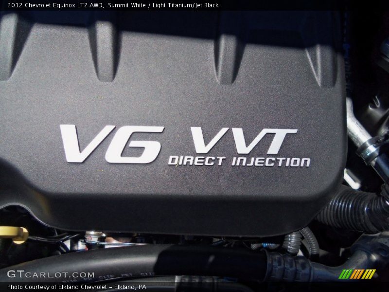Summit White / Light Titanium/Jet Black 2012 Chevrolet Equinox LTZ AWD