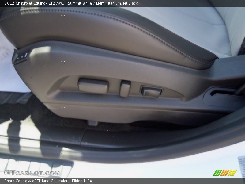 Summit White / Light Titanium/Jet Black 2012 Chevrolet Equinox LTZ AWD