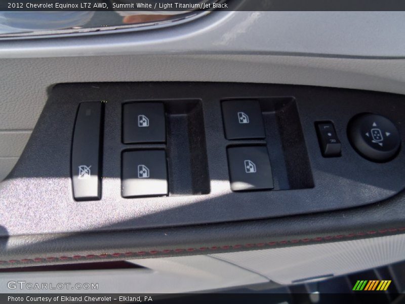 Summit White / Light Titanium/Jet Black 2012 Chevrolet Equinox LTZ AWD