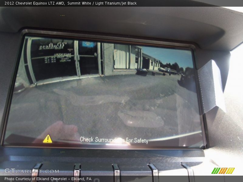 Summit White / Light Titanium/Jet Black 2012 Chevrolet Equinox LTZ AWD