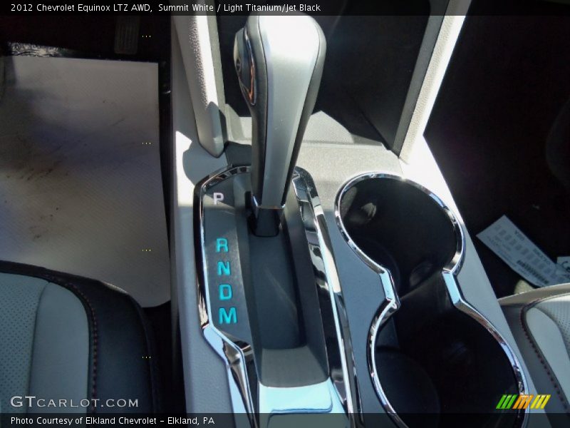 Summit White / Light Titanium/Jet Black 2012 Chevrolet Equinox LTZ AWD