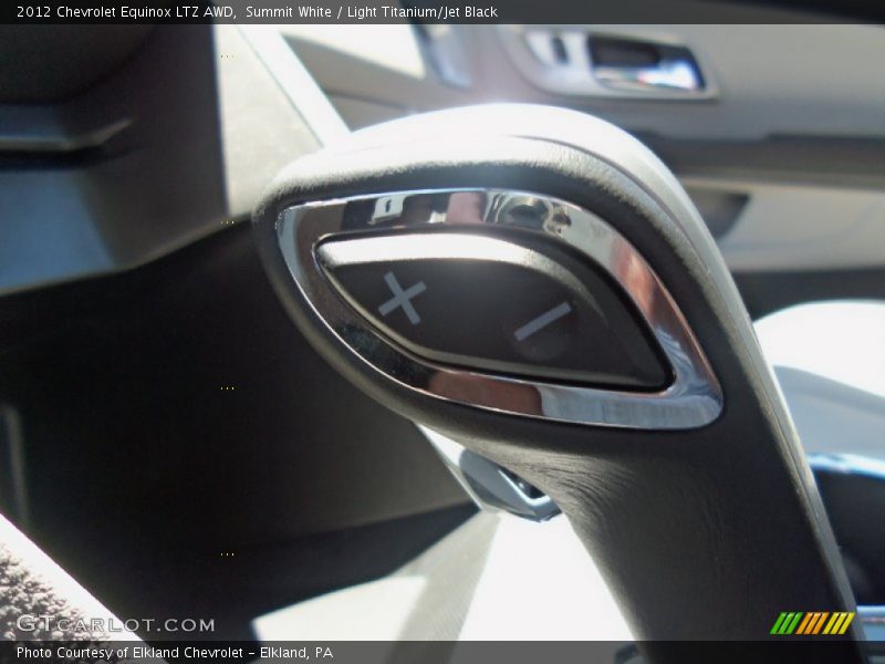 Summit White / Light Titanium/Jet Black 2012 Chevrolet Equinox LTZ AWD