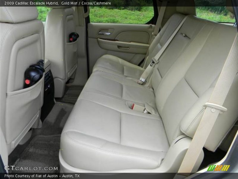 Rear Seat of 2009 Escalade Hybrid