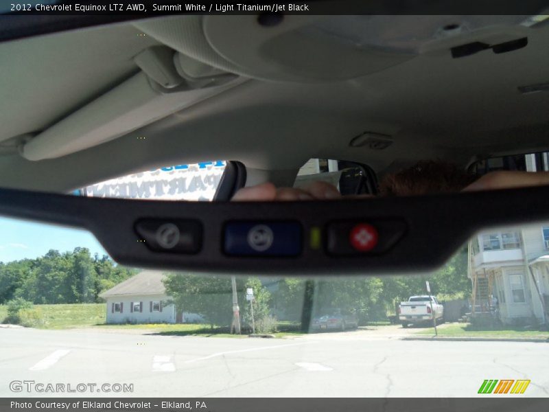 Summit White / Light Titanium/Jet Black 2012 Chevrolet Equinox LTZ AWD