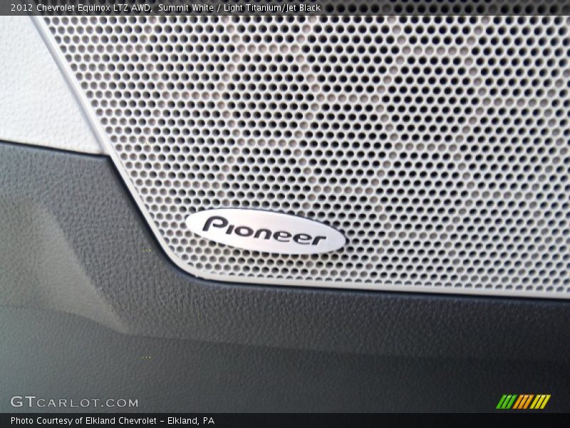 Summit White / Light Titanium/Jet Black 2012 Chevrolet Equinox LTZ AWD