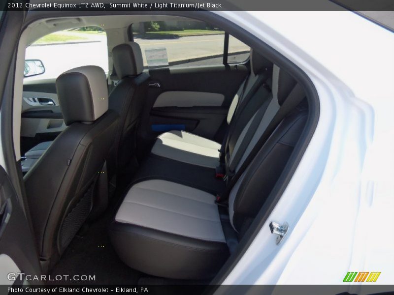 Summit White / Light Titanium/Jet Black 2012 Chevrolet Equinox LTZ AWD