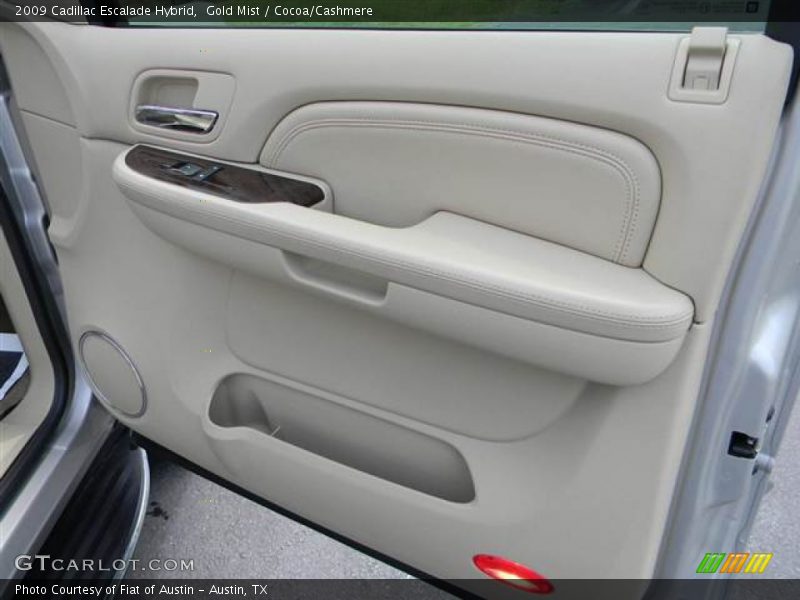 Gold Mist / Cocoa/Cashmere 2009 Cadillac Escalade Hybrid