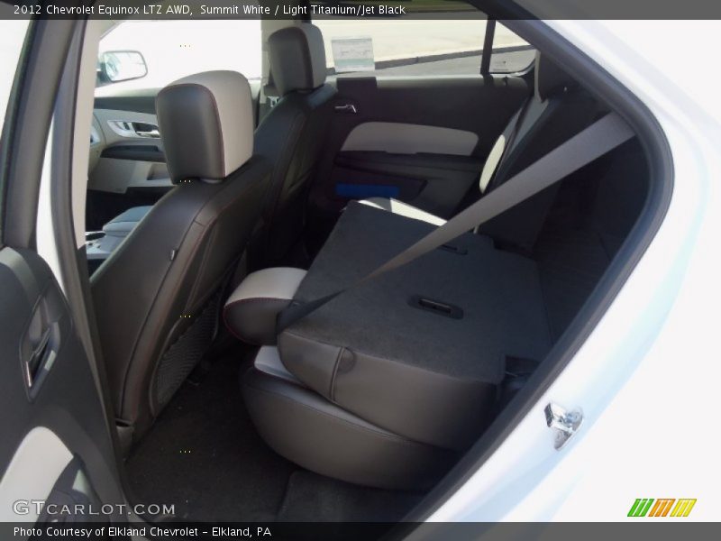 Summit White / Light Titanium/Jet Black 2012 Chevrolet Equinox LTZ AWD