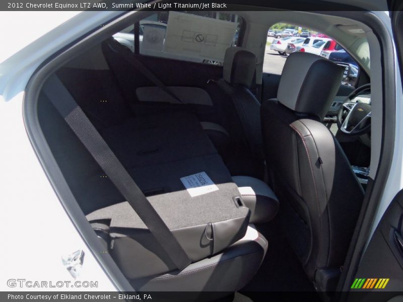 Summit White / Light Titanium/Jet Black 2012 Chevrolet Equinox LTZ AWD