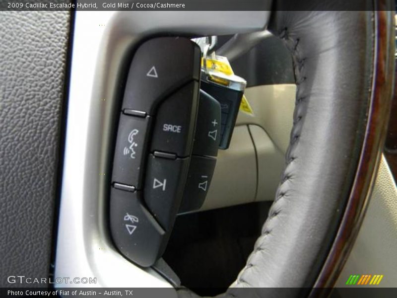 Controls of 2009 Escalade Hybrid