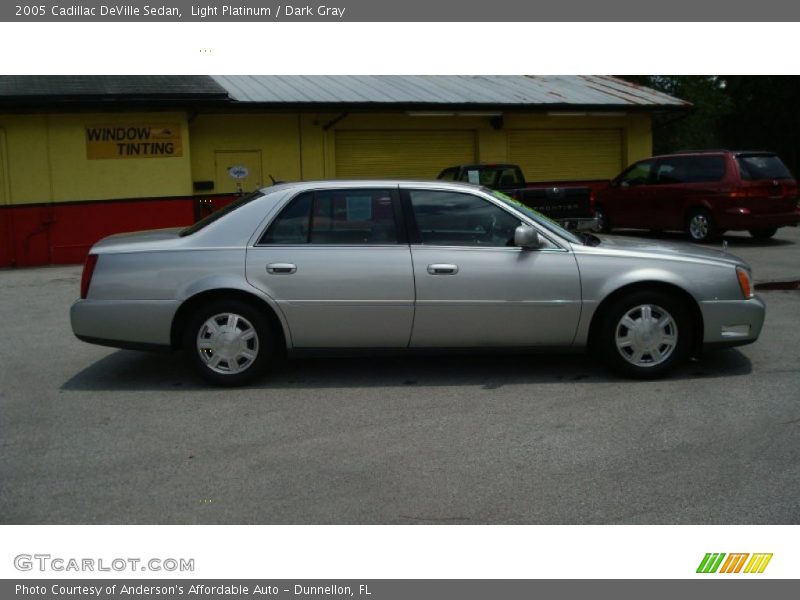 Light Platinum / Dark Gray 2005 Cadillac DeVille Sedan