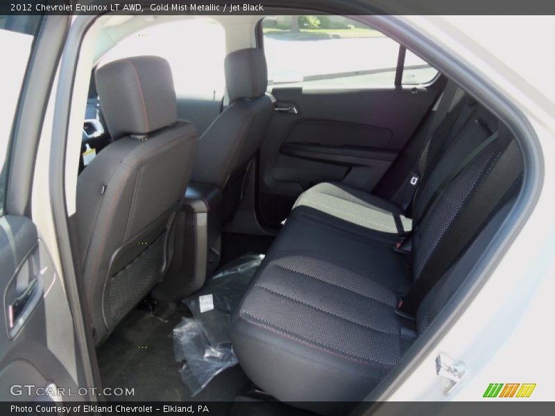 Gold Mist Metallic / Jet Black 2012 Chevrolet Equinox LT AWD