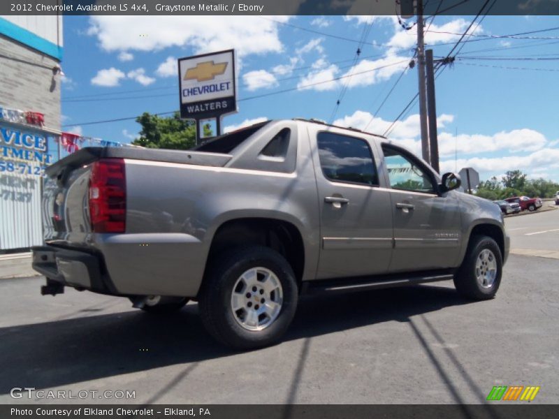 Graystone Metallic / Ebony 2012 Chevrolet Avalanche LS 4x4