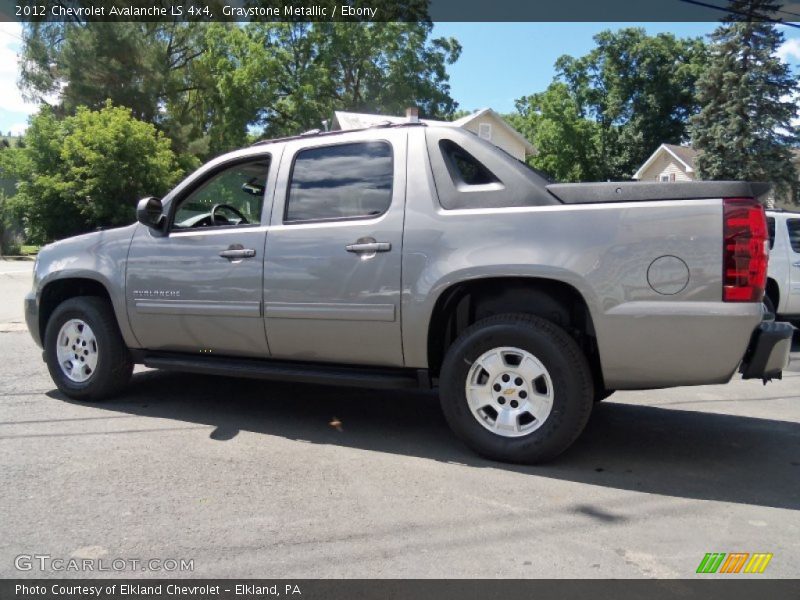 Graystone Metallic / Ebony 2012 Chevrolet Avalanche LS 4x4