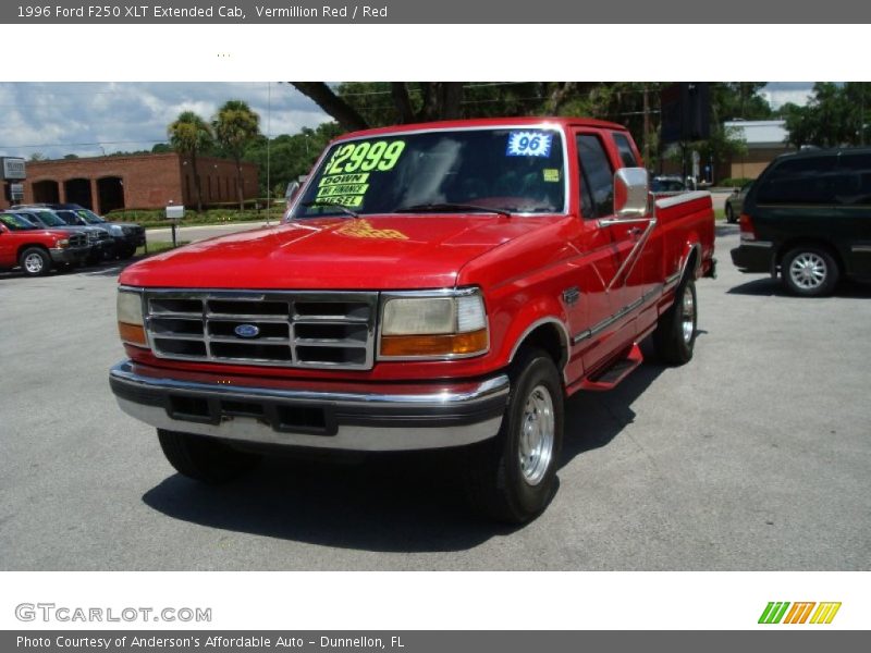 Front 3/4 View of 1996 F250 XLT Extended Cab