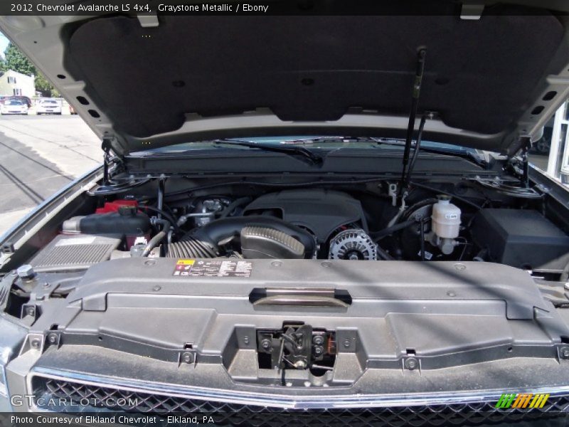 Graystone Metallic / Ebony 2012 Chevrolet Avalanche LS 4x4