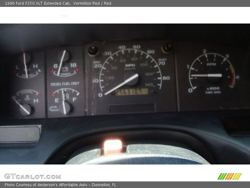  1996 F250 XLT Extended Cab XLT Extended Cab Gauges