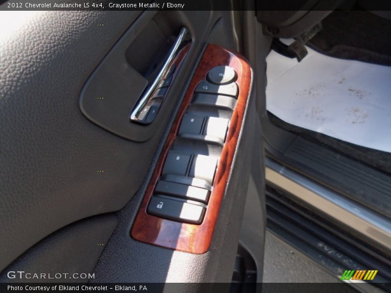 Graystone Metallic / Ebony 2012 Chevrolet Avalanche LS 4x4