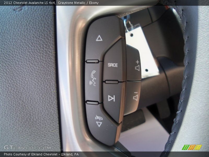 Graystone Metallic / Ebony 2012 Chevrolet Avalanche LS 4x4