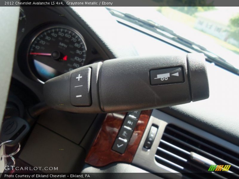 Graystone Metallic / Ebony 2012 Chevrolet Avalanche LS 4x4