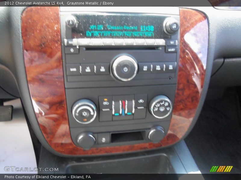 Graystone Metallic / Ebony 2012 Chevrolet Avalanche LS 4x4
