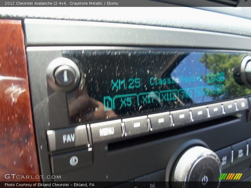 Graystone Metallic / Ebony 2012 Chevrolet Avalanche LS 4x4