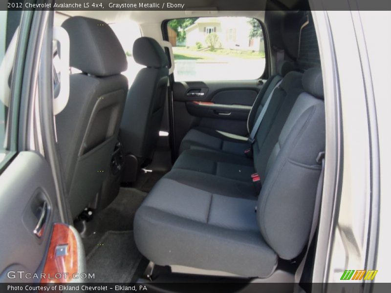 Graystone Metallic / Ebony 2012 Chevrolet Avalanche LS 4x4