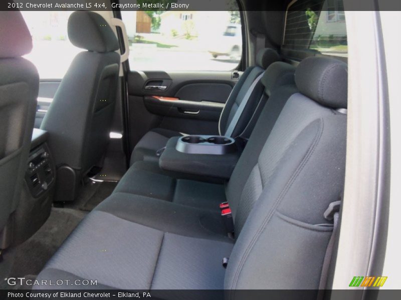 Graystone Metallic / Ebony 2012 Chevrolet Avalanche LS 4x4