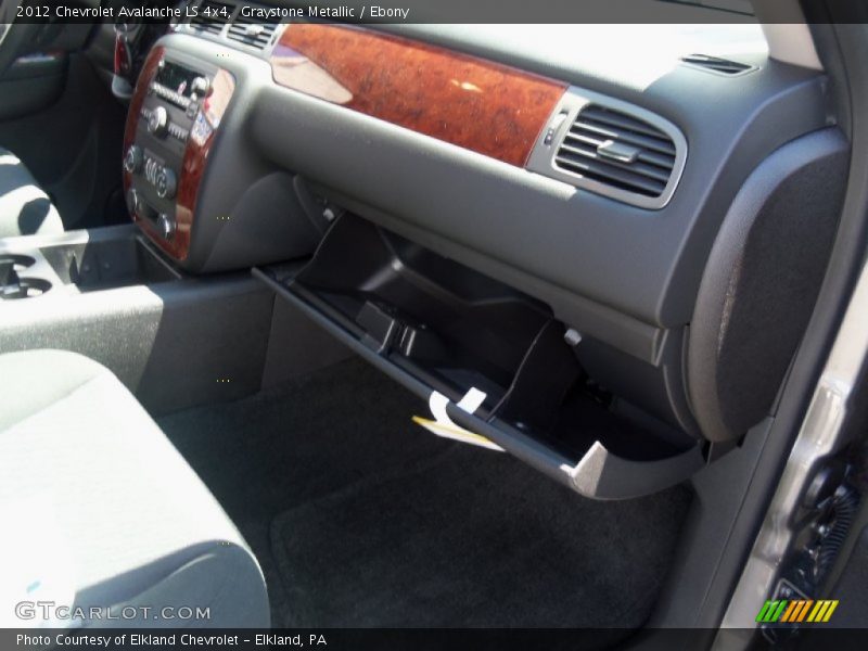 Graystone Metallic / Ebony 2012 Chevrolet Avalanche LS 4x4