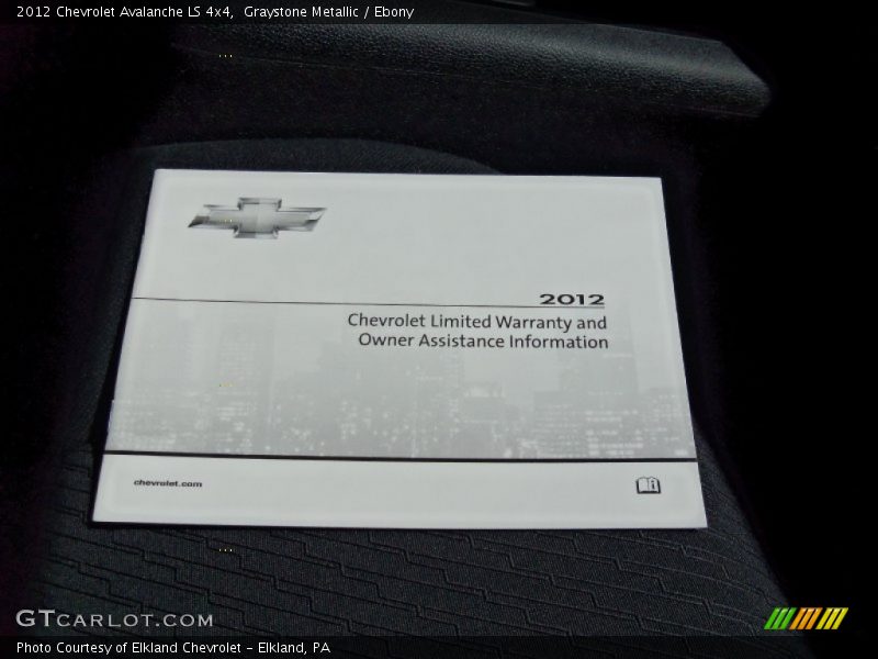 Graystone Metallic / Ebony 2012 Chevrolet Avalanche LS 4x4