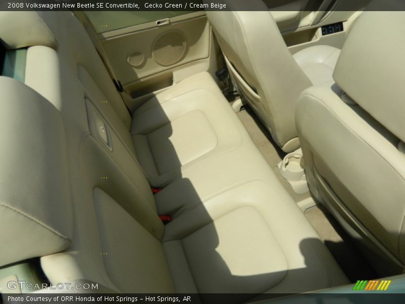 Gecko Green / Cream Beige 2008 Volkswagen New Beetle SE Convertible