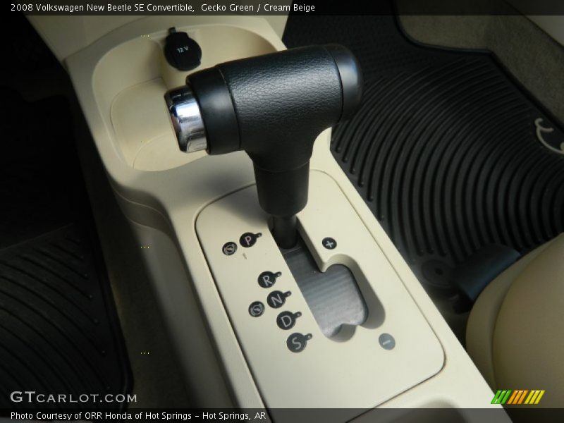Gecko Green / Cream Beige 2008 Volkswagen New Beetle SE Convertible