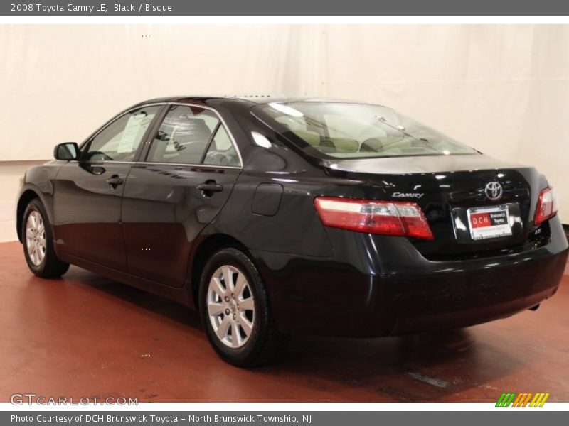 Black / Bisque 2008 Toyota Camry LE