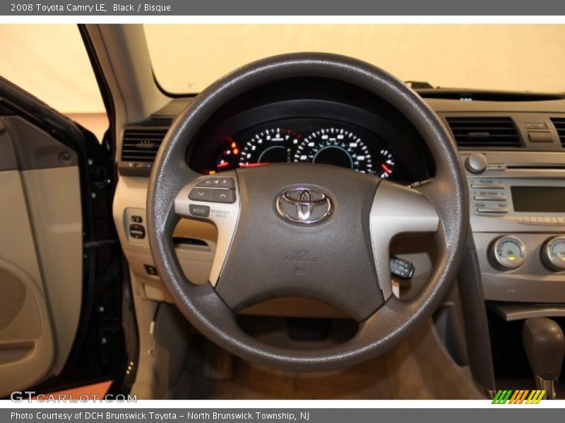 Black / Bisque 2008 Toyota Camry LE