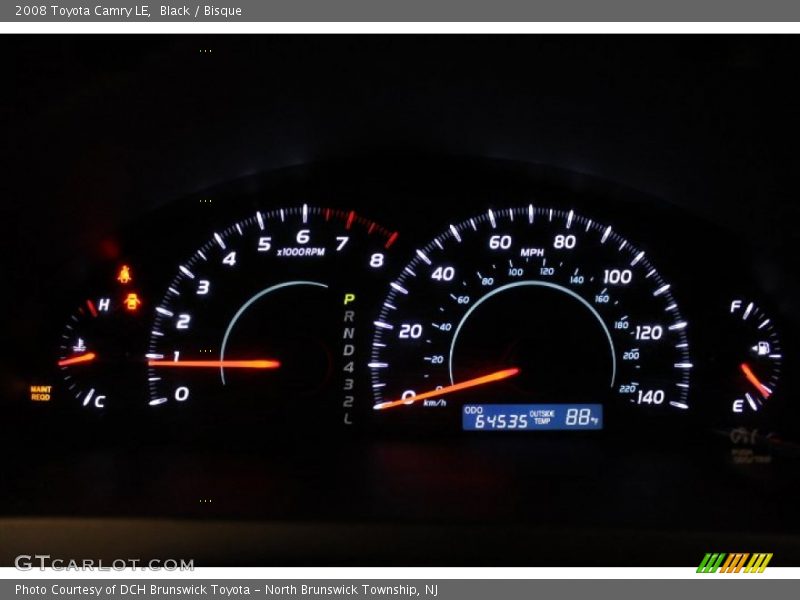 Black / Bisque 2008 Toyota Camry LE