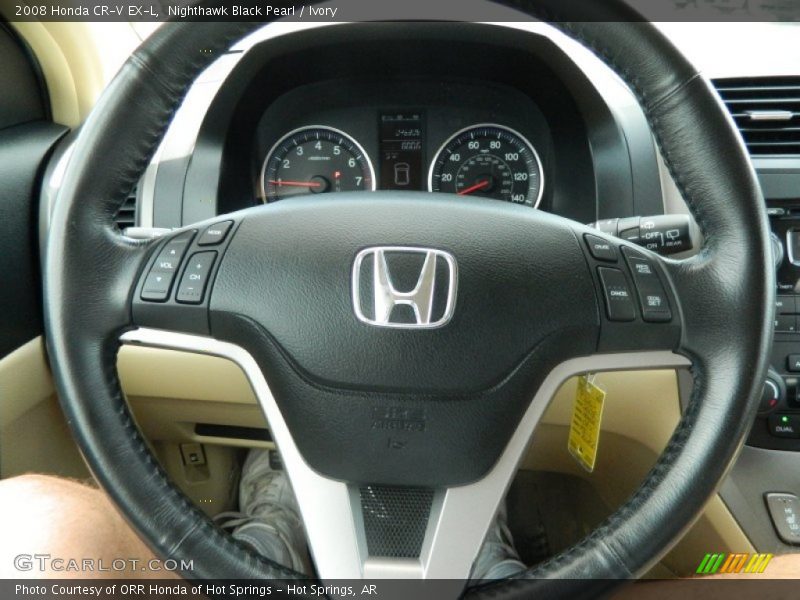 Nighthawk Black Pearl / Ivory 2008 Honda CR-V EX-L