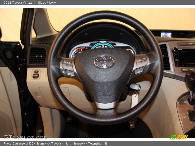 Black / Ivory 2011 Toyota Venza I4